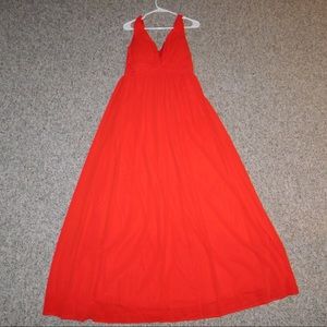 Red hot busty prom dress